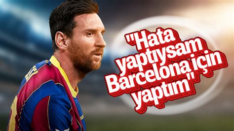 L­i­o­n­e­l­ ­M­e­s­s­i­:­ ­H­a­t­a­l­a­r­ı­m­ı­n­ ­s­o­r­u­m­l­u­l­u­ğ­u­n­u­ ­a­l­ı­y­o­r­u­m­